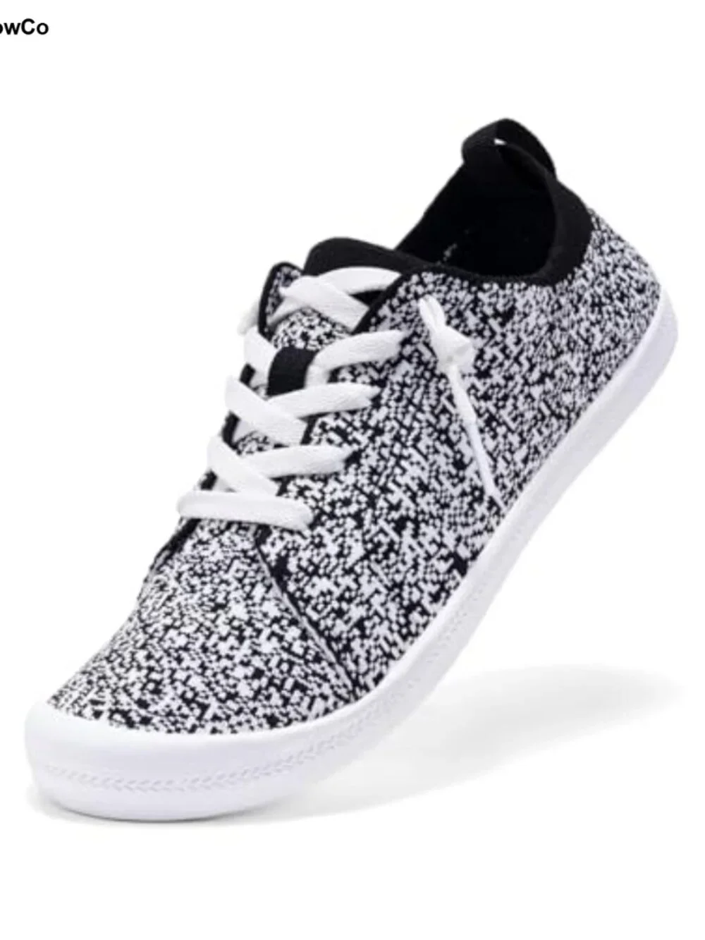 Women's Slip-On Walking Loafers with Arch Support Breathable Knit Mesh